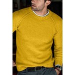 Autumn and winter casual men's knit sweater top sweater